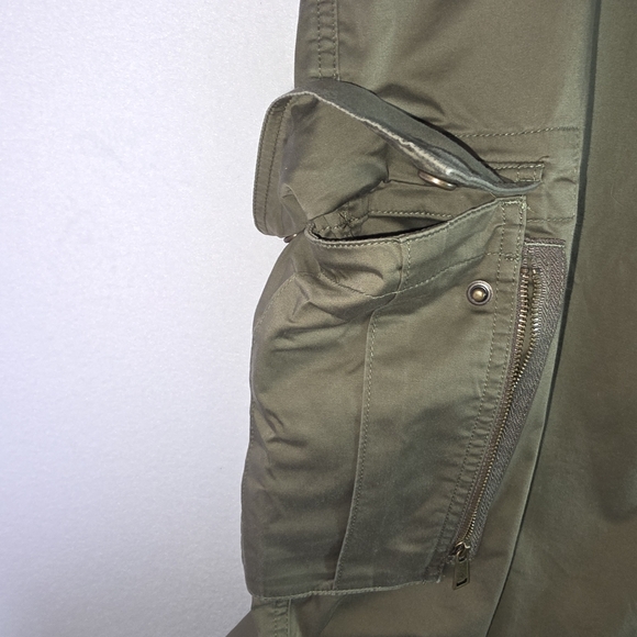 Lauren Ralph Lauren Black Label Women’s 18W Cargo Pants Olive Green Utility - Picture 7 of 13